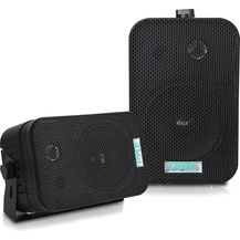 Image for PYLE PDWR40B 5.25 Indoor/Outdoor Waterproof Speakers (Black Außenlautsprecher