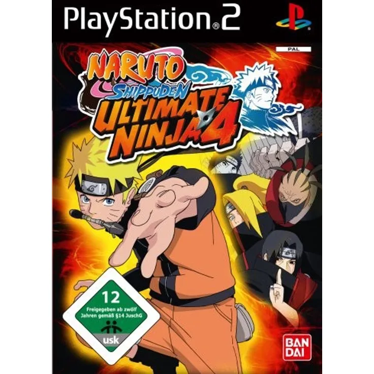 Naruto Shippuden - Ultimate Ninja 4 (PS2)