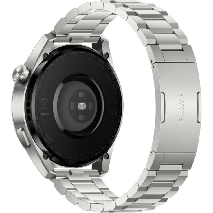 Huawei Watch 3 Pro Elite Edition Smartwatch GPS, Unisex, 48mm, Titanarmband, Titanium/Grau – Bild 4