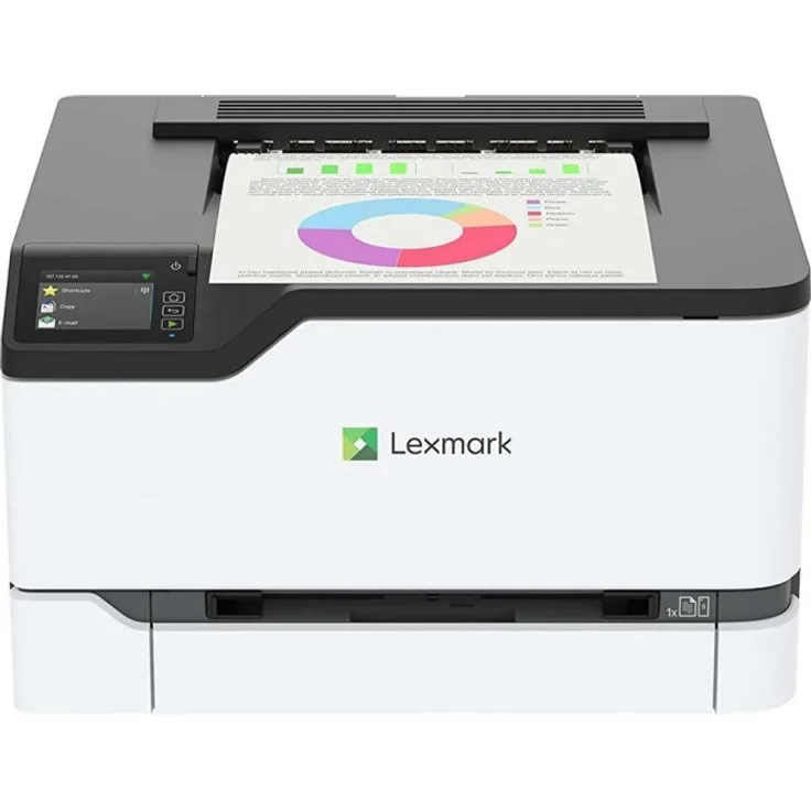 Lexmark C3426dw - Laserdrucker, Farbe, Auflösung: 600 x 600 dpi, Druckgeschwindigkeit (S/W): 24 S/min, Papierzufuhr: 250 Blatt (40N9410)