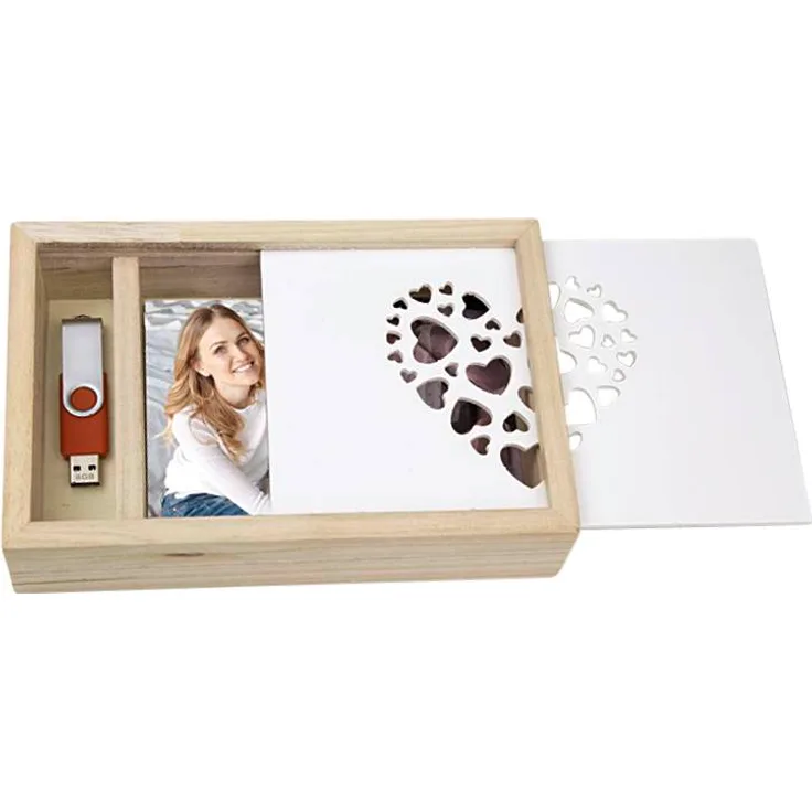 ZEP Love Box USB 13x18 Holz für Fotos und Stick CZ1257