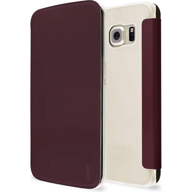 Artwizz SmartJacket für Samsung Galaxy S6 edge, marsala