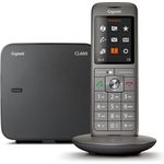 Gigaset CL660 Candy-Bar Analoges/DECT-Telefon Anrufer-Identifikation Grau