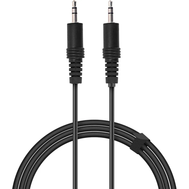 Speedlink Klinkenkabel HQ (3,5mm-Klinke auf 3,5mm-Klinke, Audio-Kabel, Stereo-Übertragung, 1,50m) schwarz