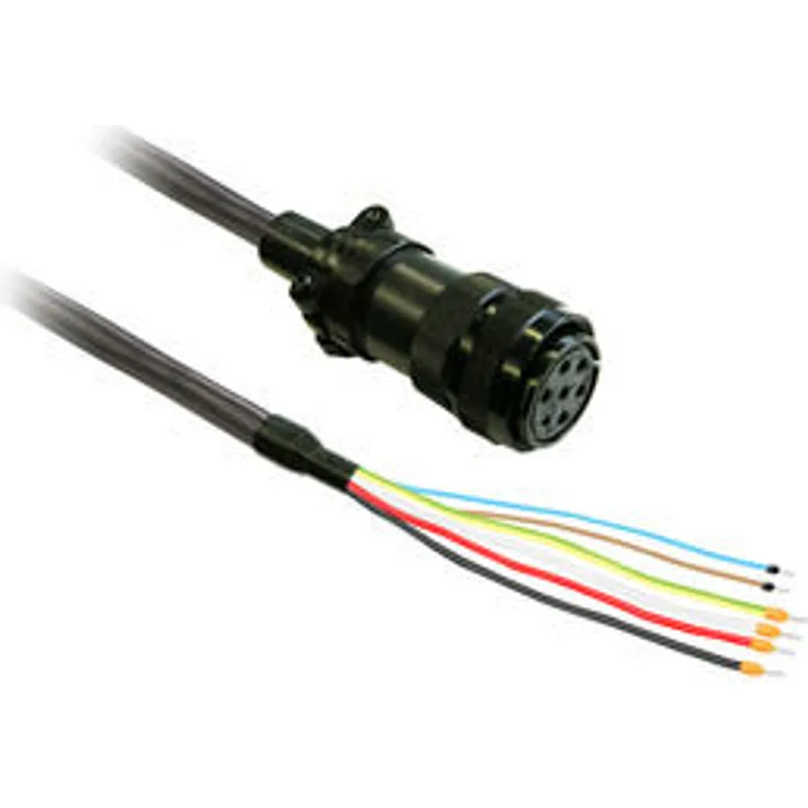 Schneider Netzkabel 5m geschirmt, 4x3,3mm2, BCH2 MIL Anschluss mit Bremse