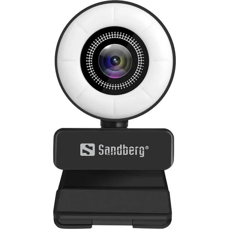 Sandberg Streamer USB Webcam - Web-Kamera - Farbe - 2 MP - 1920 x 1080 - 1080p - Audio - USB 2.0 - H.264