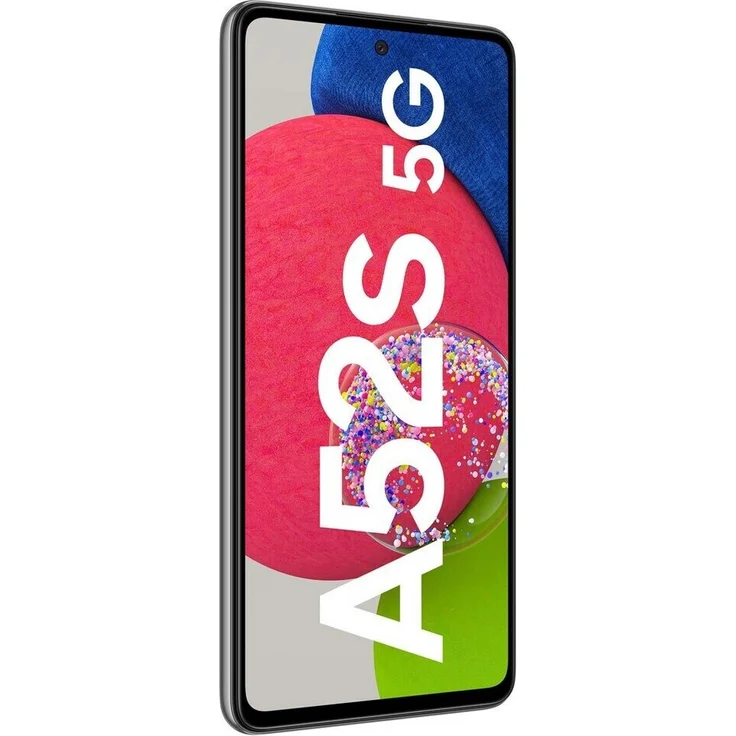 Samsung Galaxy A52s 5G Smartphone 16,51cm (6,5 Zoll) AMOLED-Display, 128GB interner Speicher, 6GB RAM, Dual-SIM, Awesome Black – Bild 4
