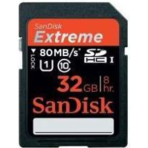 Bild für Sandisk 32GB Extreme SDHC UHS 1 (SDSDXS-032G-X46)