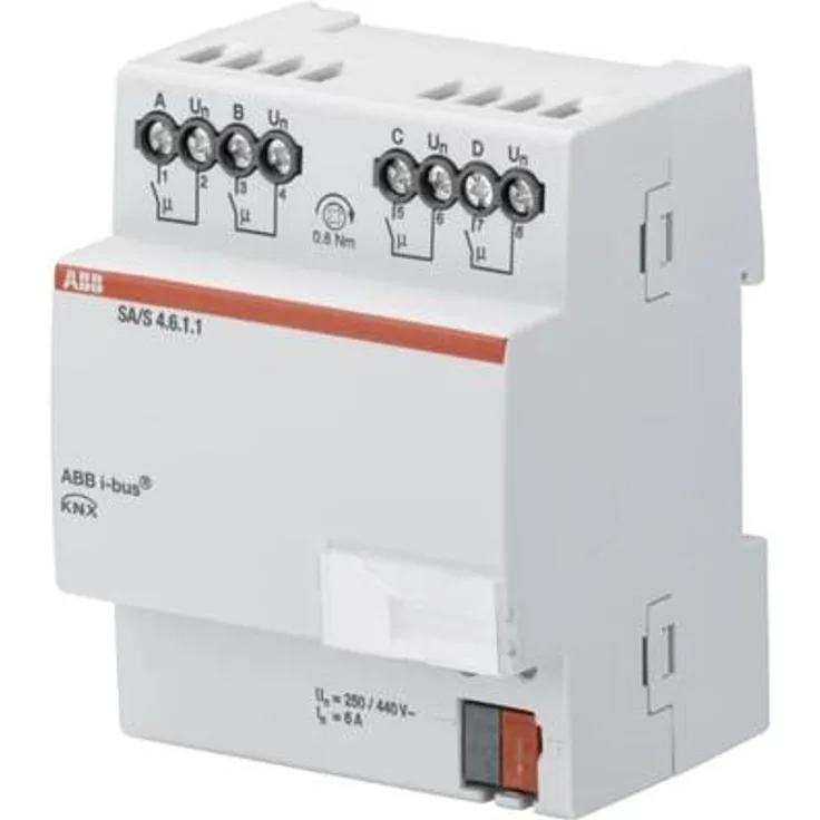 ABB SA-S8.6.1.1 Schaltaktor, 8fach, 6A