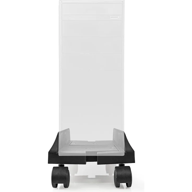 Desktop-PC-Ständer Breite einstellbar 4 verriegelbare Laufrollen – Bild 1