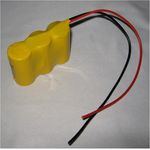 Akkupack für Notbeleuchtung - F3 - Baby C - 3,6 Volt 2500mAh Ni-CD - Hochtemperatur