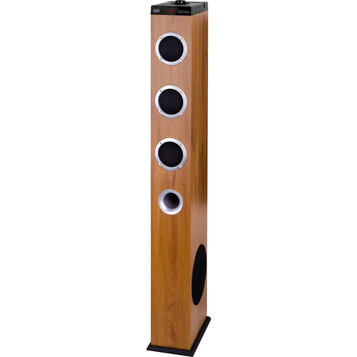 Trevi XT 10A8 BT Soundtower Lautsprecher mit 2.1 Turm verstärkt Color Legno