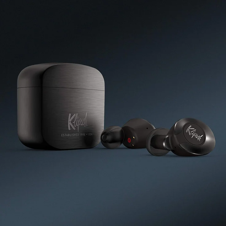 Klipsch T5 II Gun Metal True Wireless In-Ear-Kopfhörer, schwarz – Bild 2