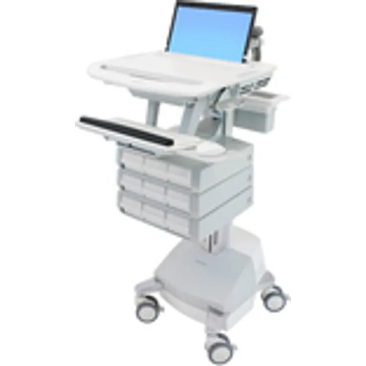 ERGOTRON StyleView Laptop-Wagen SLA-Antrieb 9 Schublade EU