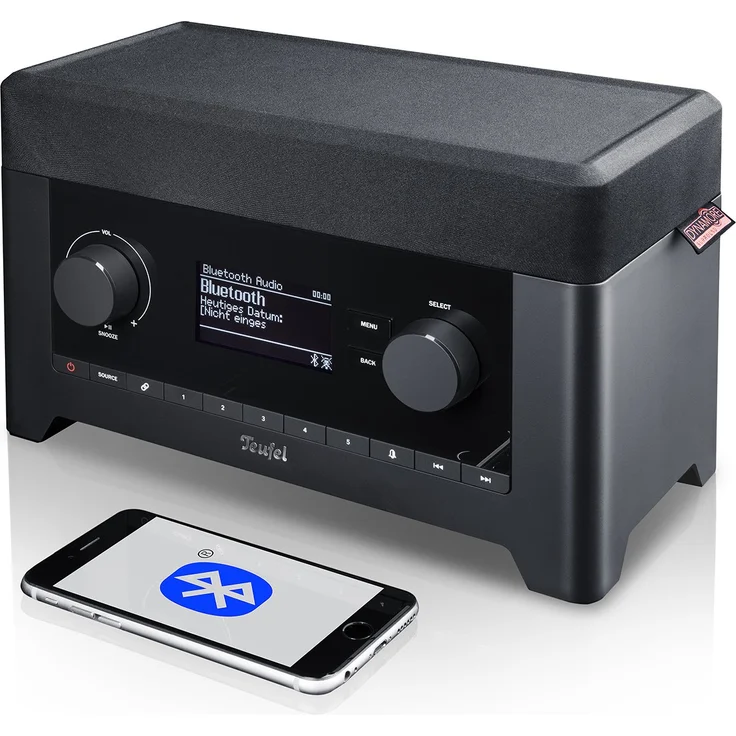 Teufel Radio 3sixty (2019) Digitalradio mit DAB, UKW (FM), Webradio, Bluetooth schwarz – Bild 17
