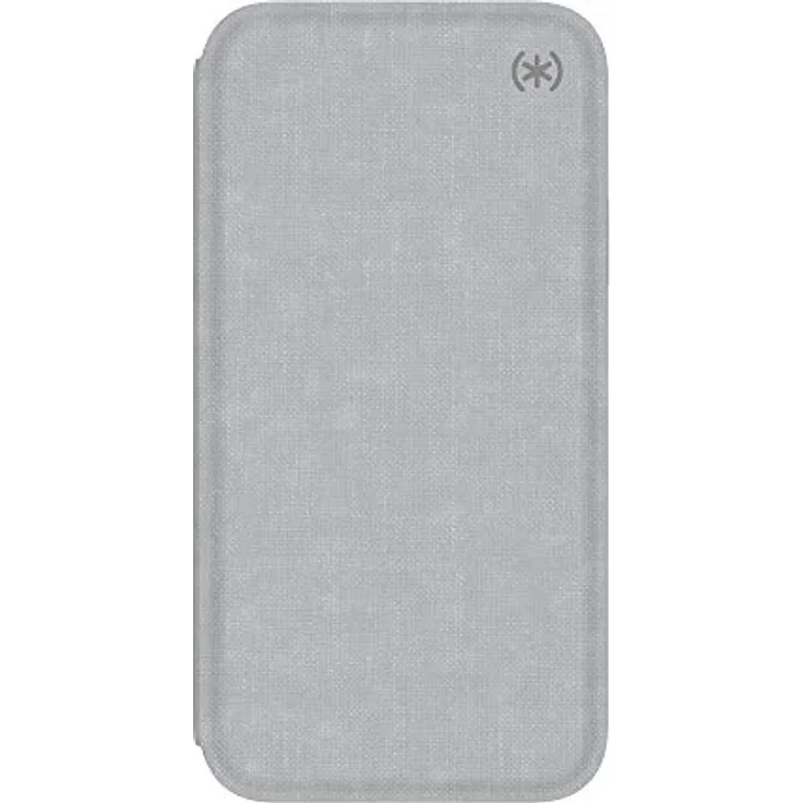 Speck iPhone X Schutzhülle mit Klappe Folio Case Handyhülle Schützende Hülle Tasche Dünne Schale Hardcase Beständig für Apple iPhone X - Presidio Folio - Grau