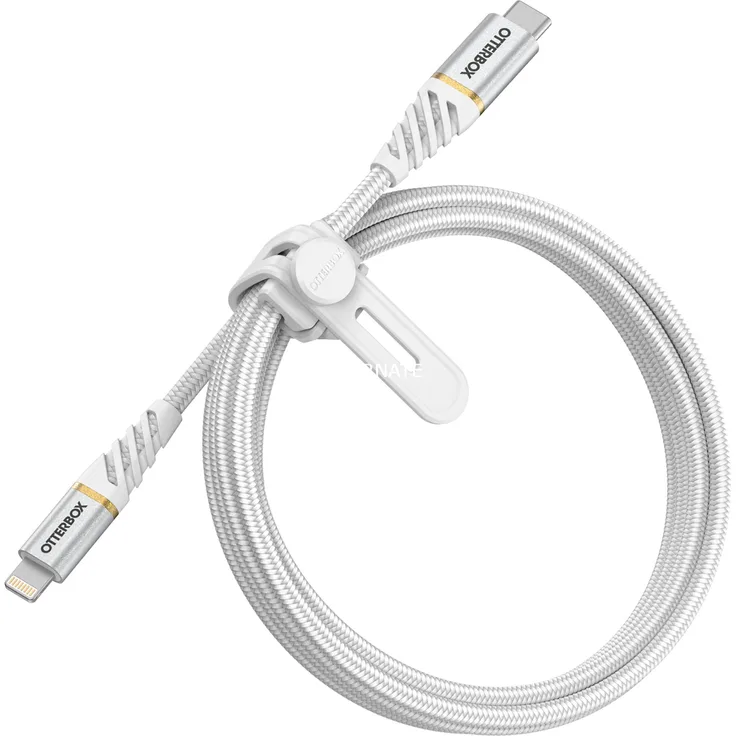 Otterbox Premium Ladekabel Lightning > USB-C, USB-PD Kabel, weiß, 1 Meter