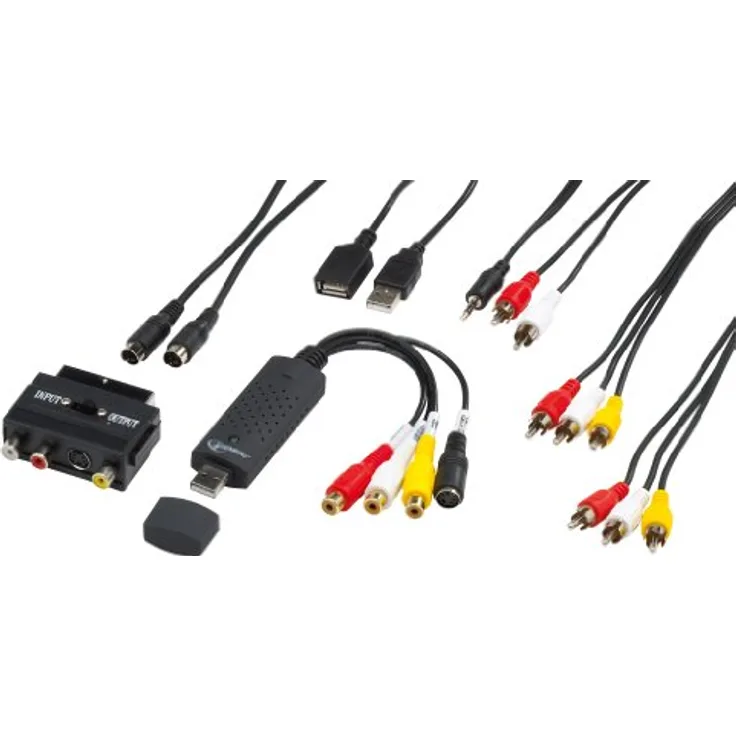 GEMBIRD Audio-& Videograbber USB3.0 zum Digit. von VHS Tapes