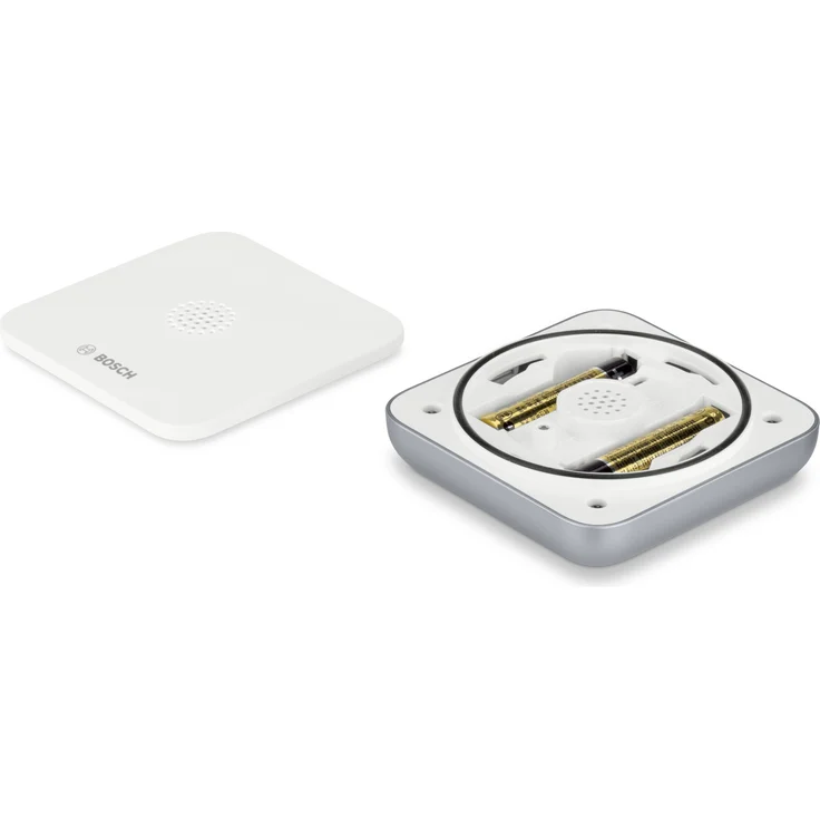 Bosch Smart Home Wassermelder, Notrufschnellwahl in der App, rutschfest, schmal und kompakt, weiß (8750001291) – Bild 6