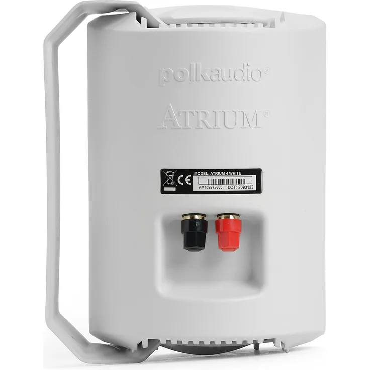 Polk Audio Atrium 4 sats Außen-Lautsprecher (80 W) weiß Außenlautsprecher - 80 Watt - schwarz, weiß
