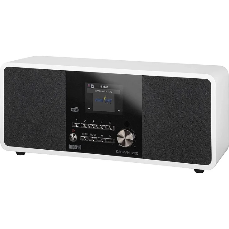Imperial Dabman i200 22-232-00 Tischradio DAB+/UKW/Internetradio mit WLAN, Spotify Connect, TFT-Display, weiß – Bild 5