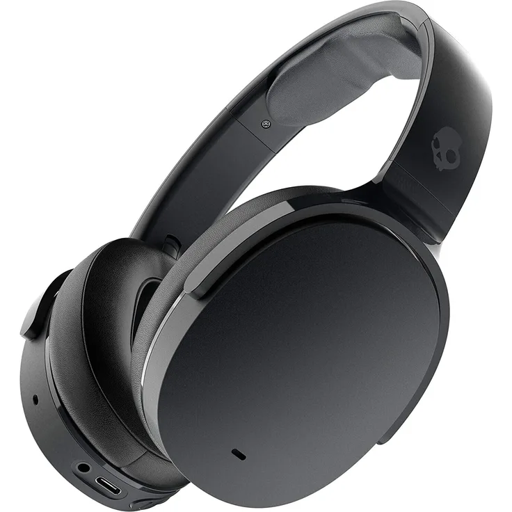 Skullcandy HESH ANC Over-Ear-Kopfhörer mit Bluetooth, Funk, Mikrofon, Noise Cancelling, schwarz