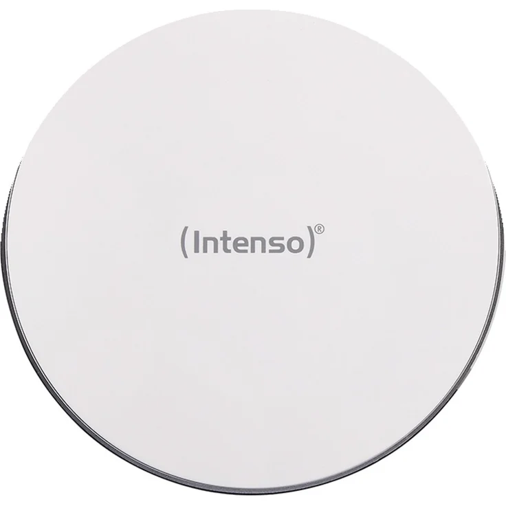 Intenso WA1 Wireless Charger Ladegerät Induktive Ladestation, Qi Ladestation, 10 W, weiß (mit Schnellladeadapter) – Bild 3