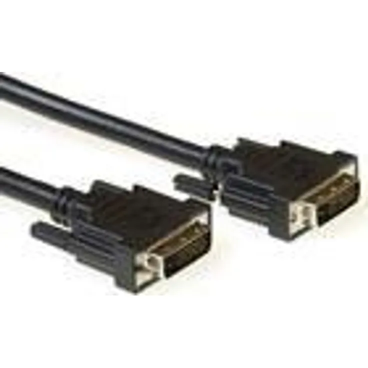 ACT DVI-D Dual Link cable male - male 5,00 m. Length: 5 m Dvi-d(24+1) dl m/m sq 5.00m (AK3832)