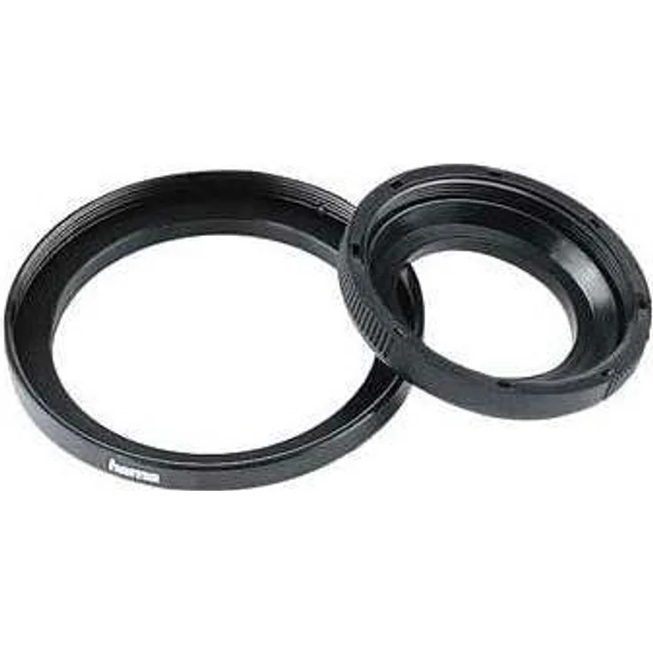 Hama Filter-Adapterring, Von 52,0 mm Objektiv auf 58 mm Filter, Metall, Schwarz – Bild 2