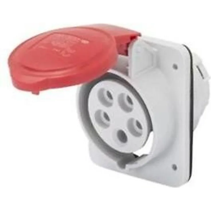 Gewiss HP – Base-S geneigte 10O HP 3-polig + neutral + Erde 16 A 400 V 6h IP44