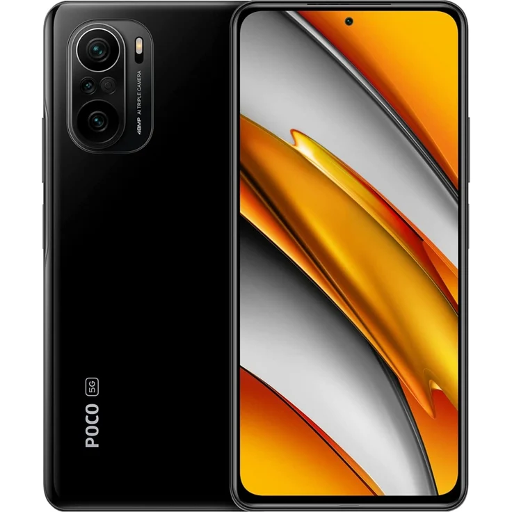 Xiaomi Poco F3 5G Smartphone 16,94cm (6,67 Zoll) AMOLED-Display, 128GB interner Speicher, 6GB RAM, Dual-SIM, Android, Night Black – Bild 2