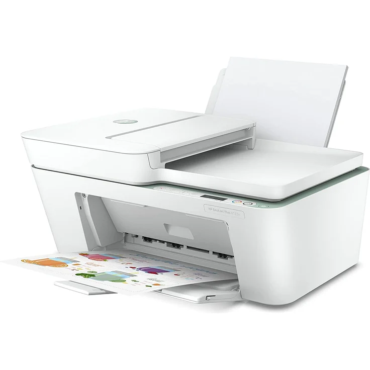 HP DeskJet Plus 4122 All-in-One - Multifunktionsdrucker - Farbe - Tintenstrahl - A4 (210 x 297 mm) (Original) - A4/Legal (Medien) (7FS79B) – Bild 2