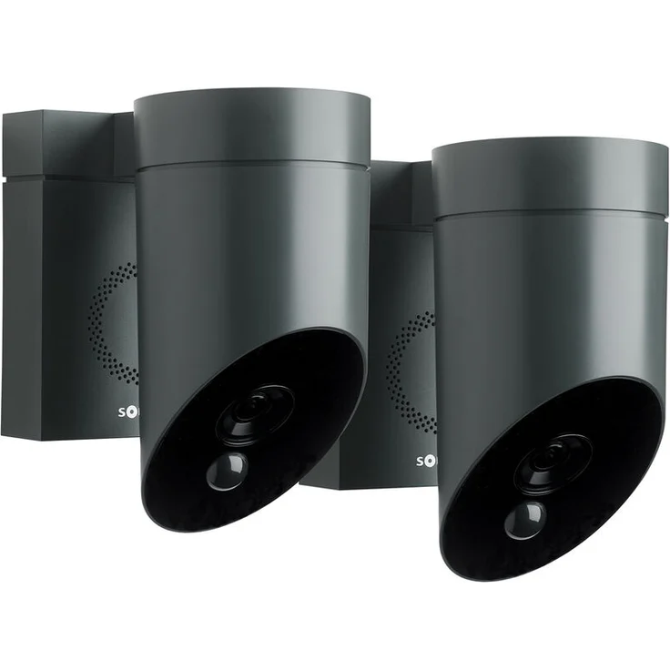 Somfy 1870472 Außenkamera, grau (2er-Pack) – Bild 1