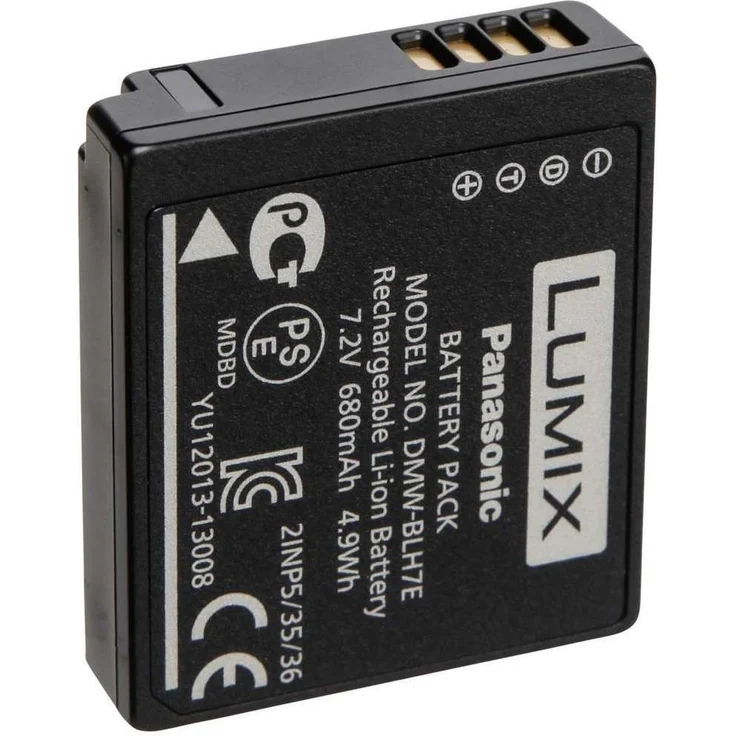 Panasonic LUMIX DMW-BLH7E Lithium Ionen Akku (geeignet für LUMIX Kameras, u.a. DMC-GM1-GM5-GF7) – Bild 1