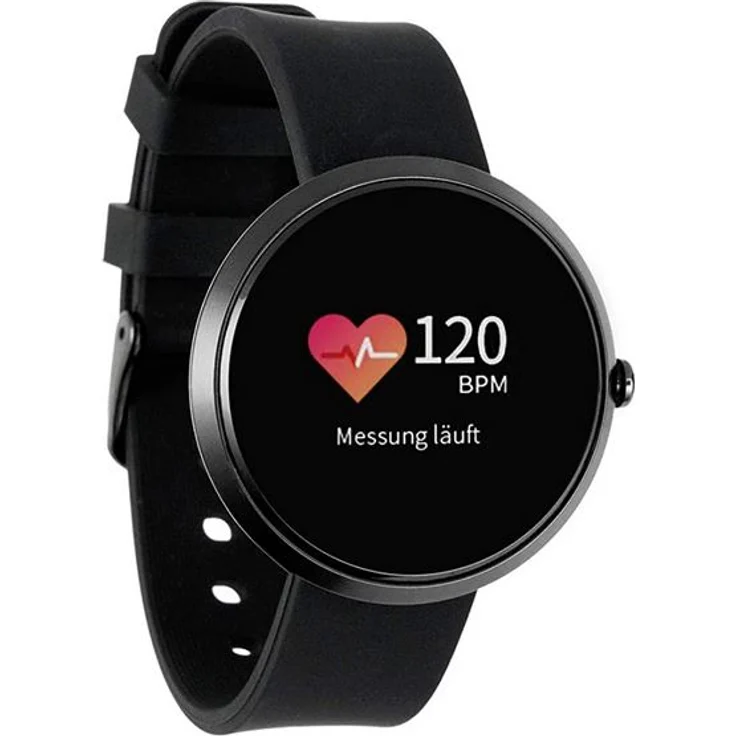 X-Watch Xlyne SIONA COLOR FIT Smartwatch Unisex, Einheitsgröße, Dark Black – Bild 3