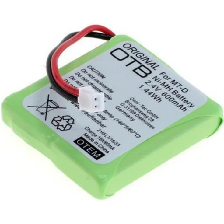 OTB Akku, geeignet für AVM Fritz Fon MT-D/Medion MD81877