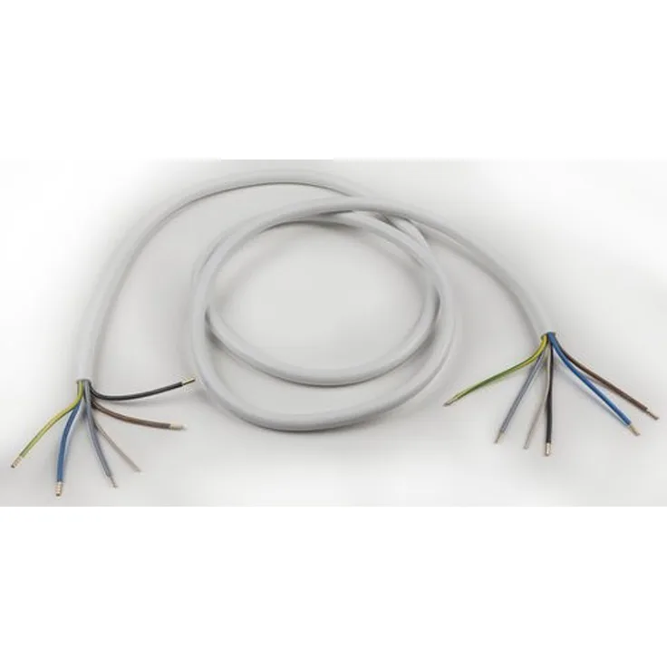 Heitronic Herdanschlußleitung H05 VV-F 5G 5x25mm² 200cm mit Aderenhülsen auf beiden