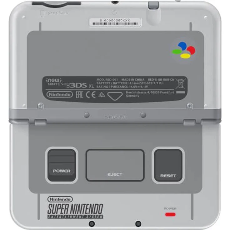 New Nintendo 3DS XL SNES Edition Grau 256MB & 4GB Speicherkarte – Bild 2