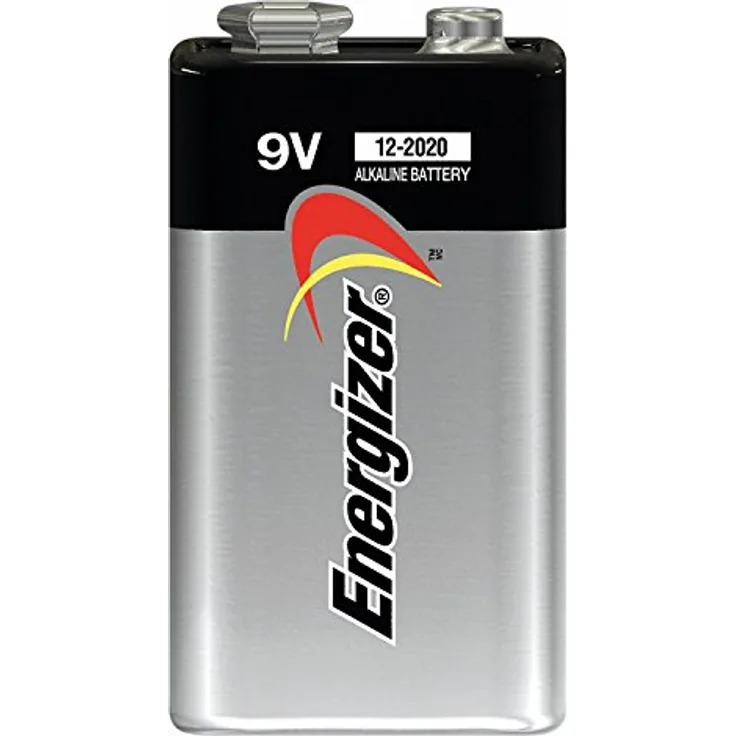 Energizer Max 9V Alkali Batterien, 2 Stück