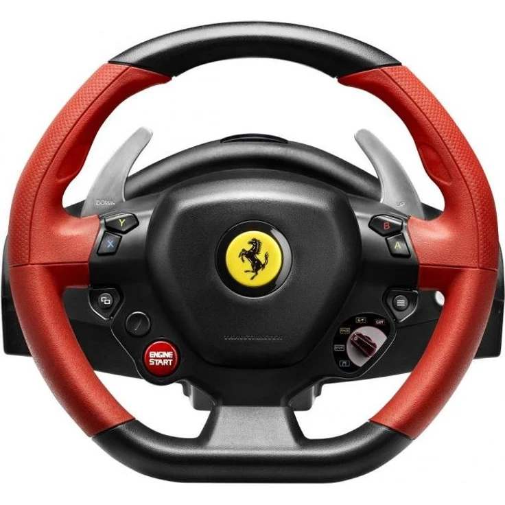 Thrustmaster Ferrari 458 Spider Racing Wheel Schwarz, Rot (4460105) (Xbox One, Xbox Series) – Bild 3