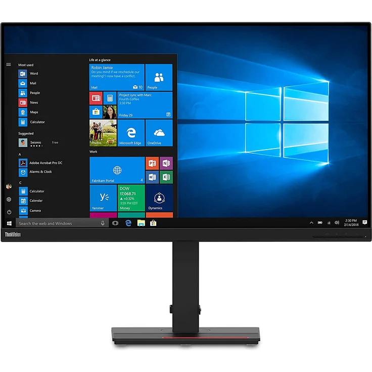 Lenovo ThinkVision T32h-20 - 32 Zoll, WQHD (2560 x 1440), IPS-Panel, 60Hz, 6ms, 350cd/m² (61F1GAT2EU) – Bild 1