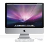Apple iMac MB418D/A silber, T9550, GeForce 9400M, 4GB RAM , 160GB Festplatte 