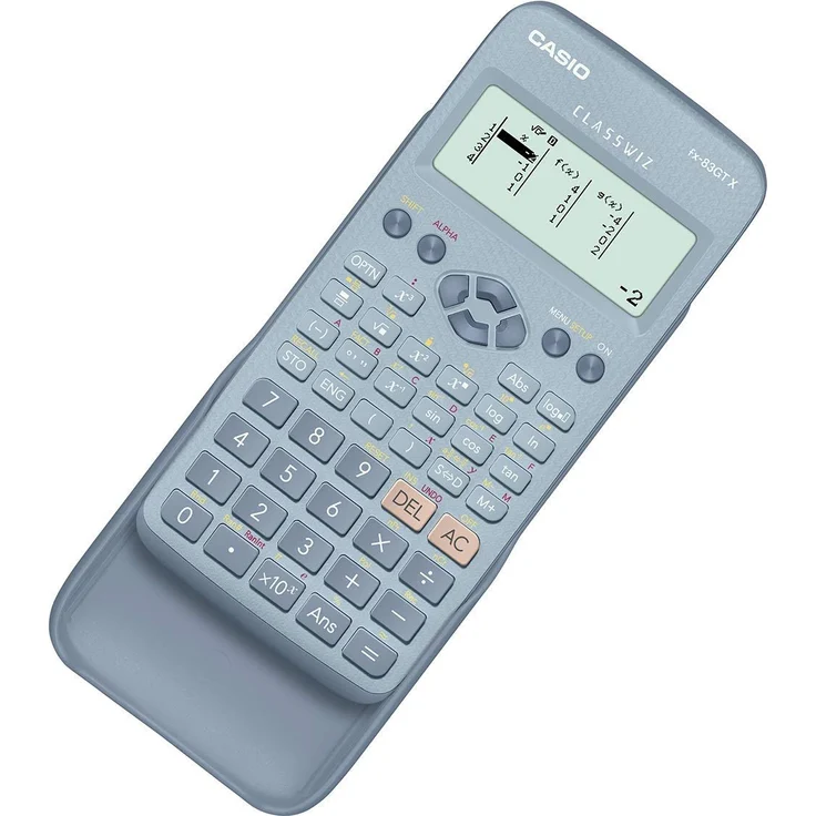 New Casio FX-83GTX Wissenschaftlicher Taschenrechner, blau – Bild 2