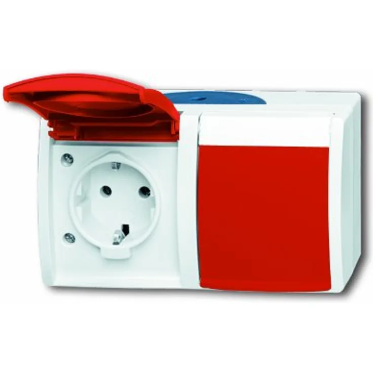 Busch-Jaeger BUSC Steckdose 20-2 EW-DVN-53 Ocean