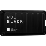 WD_Black P50 Game Drive SSD WDBA3S5000ABK - Solid-State-Disk - 500 GB - extern (tragbar) - USB 3.2 Gen 2x2 (USB-C Steckverbinder) (WDBA3S5000ABK-WESN)