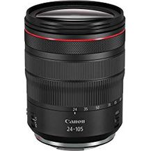 Bild für Canon Zoomobjektiv RF 24-105mm F4L IS USM für EOS R (77mm Filtergewinde, Bildstabilisator, Autofokus)