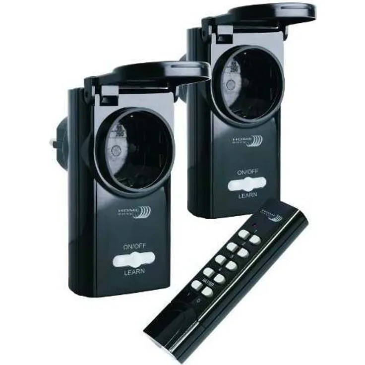 Elro HE831S Home easy Funksteckdosenset schwarz