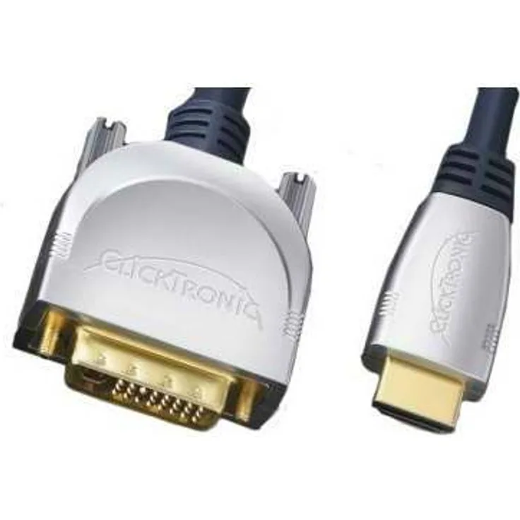 Clicktronic HC270 HDMI/DVI-D Kabel 5m, HC270-500