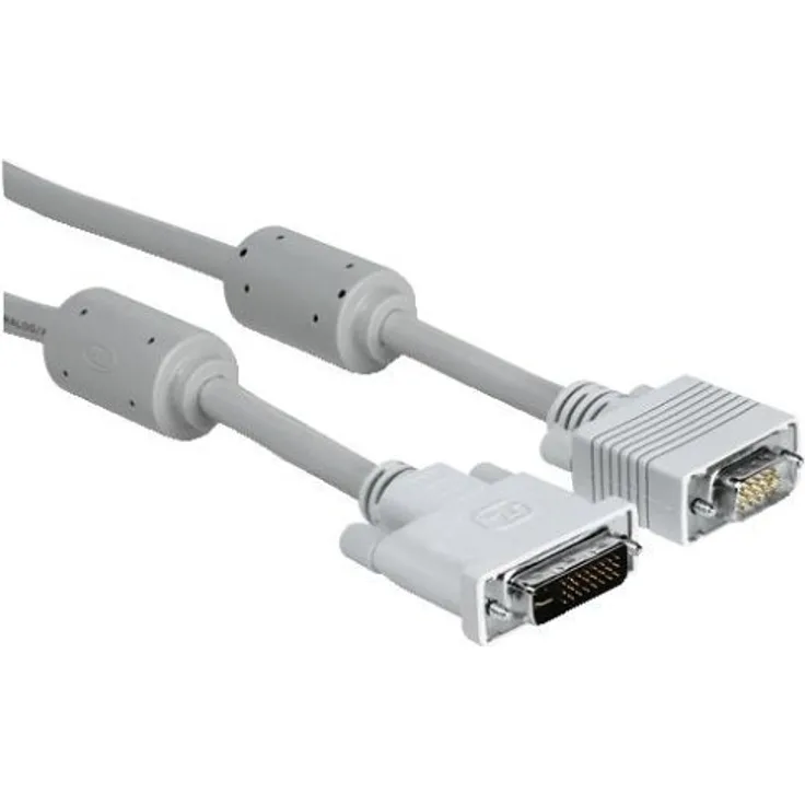 Hama Adapterkabel 15-pol.-HDD-Stecker - DVI-Stecker analog-digital, 3,0 m