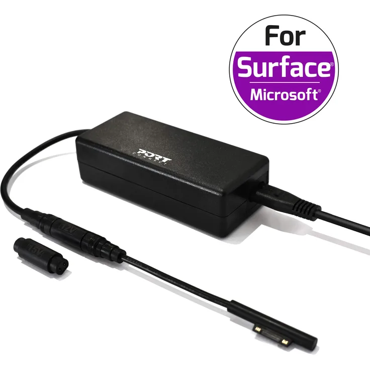 Port Connect – Ersatz-Netzteil für Microsoft Surface 60 W